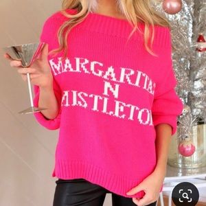 Judith March Mistletoe and Margaritas Sweater